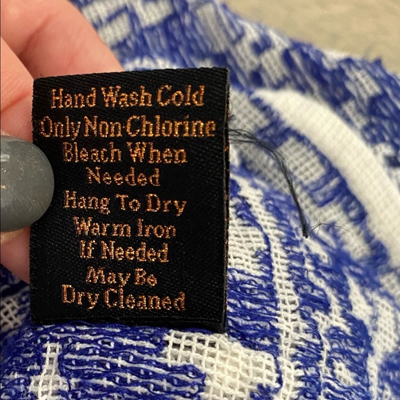 Soft Surroundings Label Noir embroidered linen tunic S - Picture 8 of 9